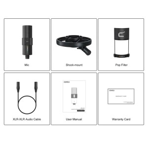 میکروفون استودیویی کامیکا مدل STA-X2 رابط XLR
